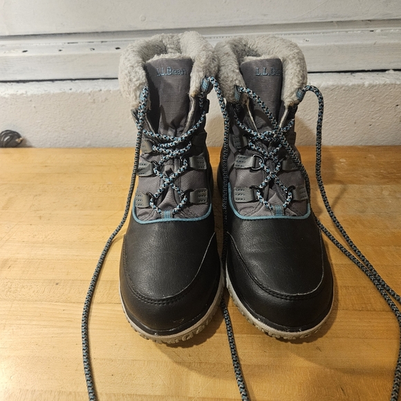 LL Bean Ultralight Pac Insulated Waterproof Boots Primaloft 504631 Womens Sz 6.5 - Picture 1 of 6